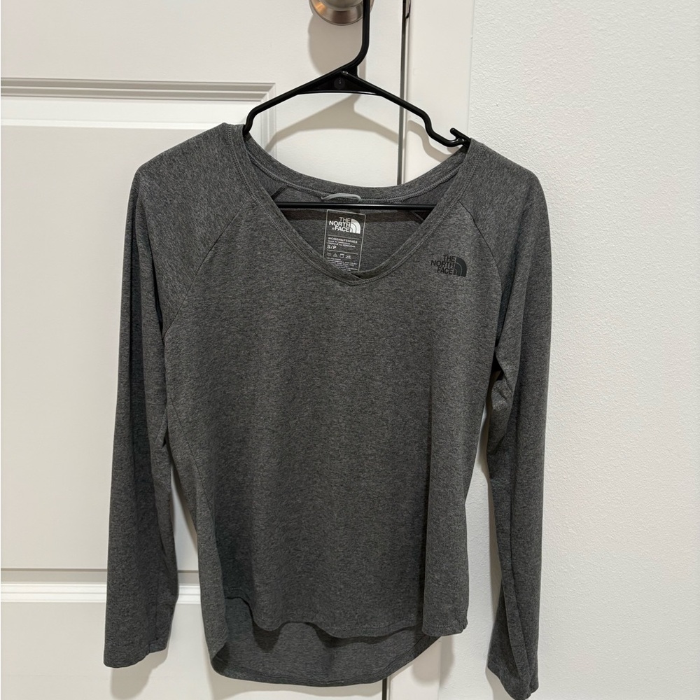 The North Face Women's Charcoal Long Sleeve Tee